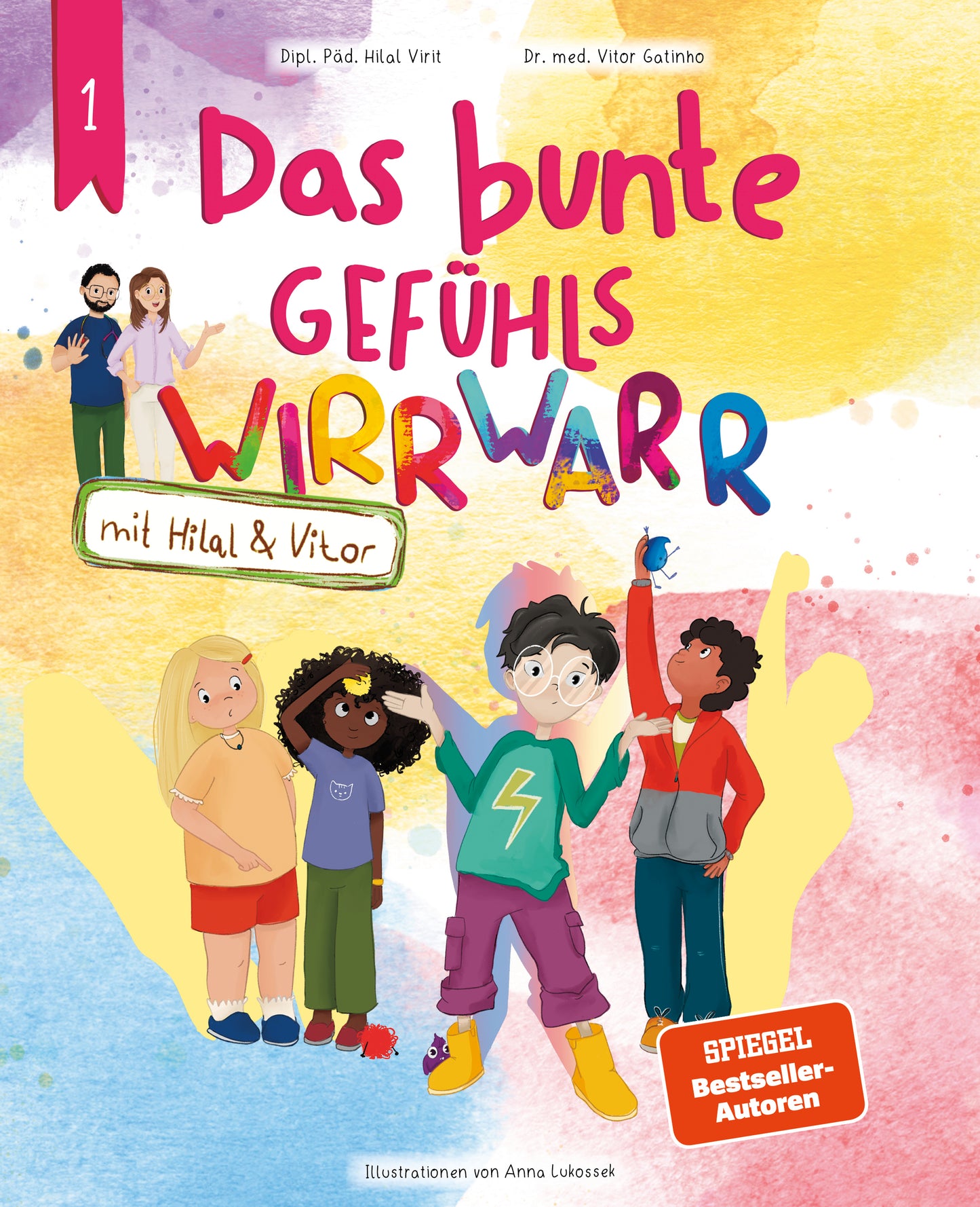 Band 1 mit neuem Cover: "Das bunte Gefühlswirrwarr"
