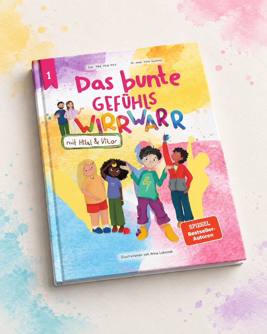 Band 1 mit neuem Cover: "Das bunte Gefühlswirrwarr"